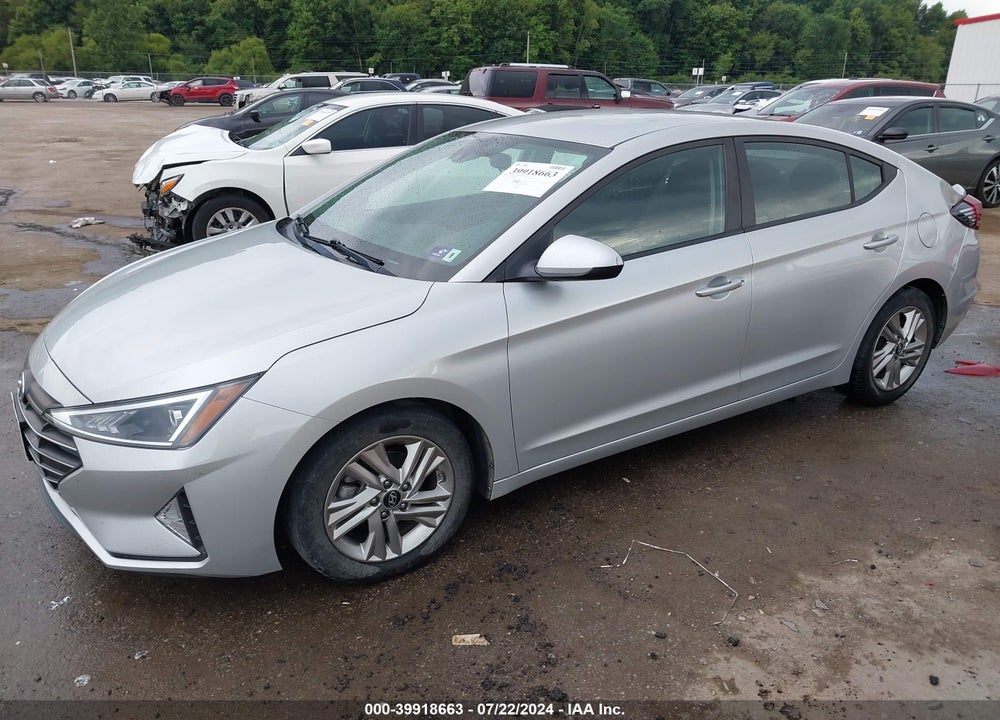 2019 HYUNDAI ELANTRA SEL VIN: 5NPD84LFXKH408075