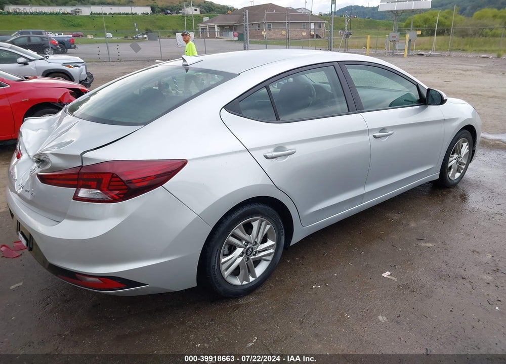 2019 HYUNDAI ELANTRA SEL VIN: 5NPD84LFXKH408075
