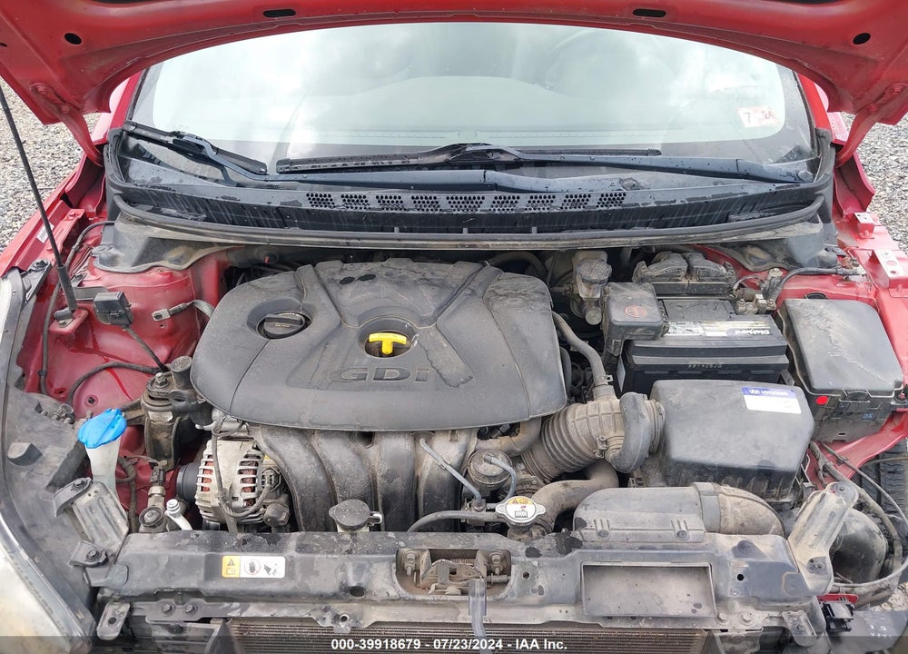 2014 HYUNDAI ELANTRA VIN: KMHDH6AHXEU025825
