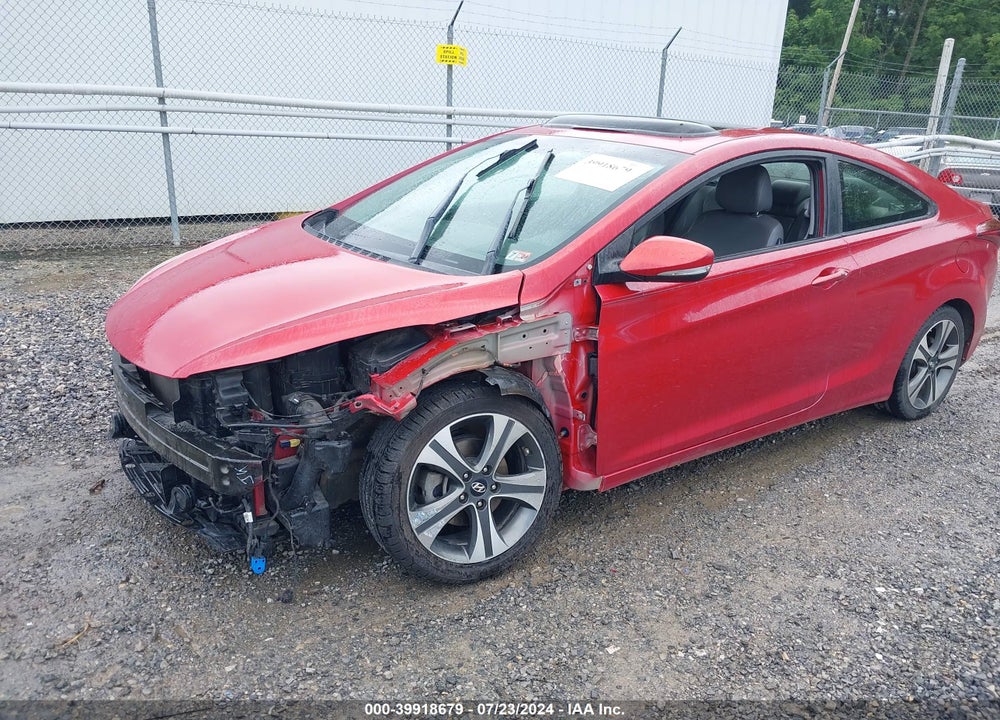 2014 HYUNDAI ELANTRA VIN: KMHDH6AHXEU025825