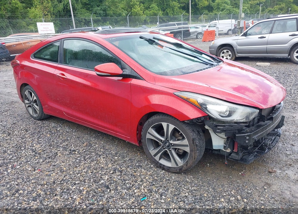 2014 HYUNDAI ELANTRA VIN: KMHDH6AHXEU025825