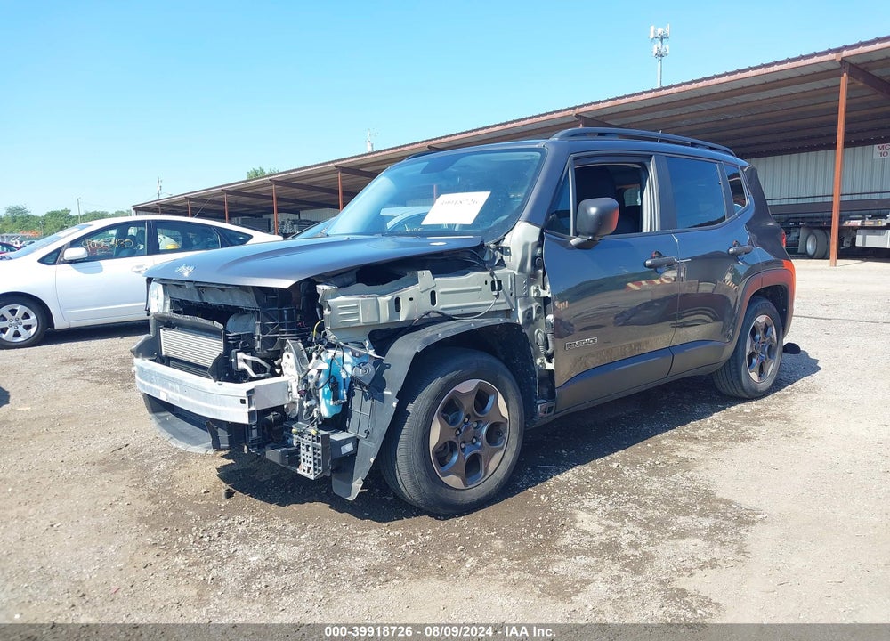 2017 JEEP RENEGADE SPORT FWD VIN: ZACCJAAB9HPE65544