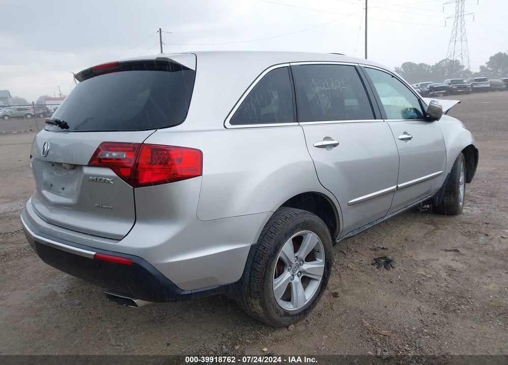 2010 ACURA MDX TECHNOLOGY PACKAGE VIN: 2HNYD2H62AH501801