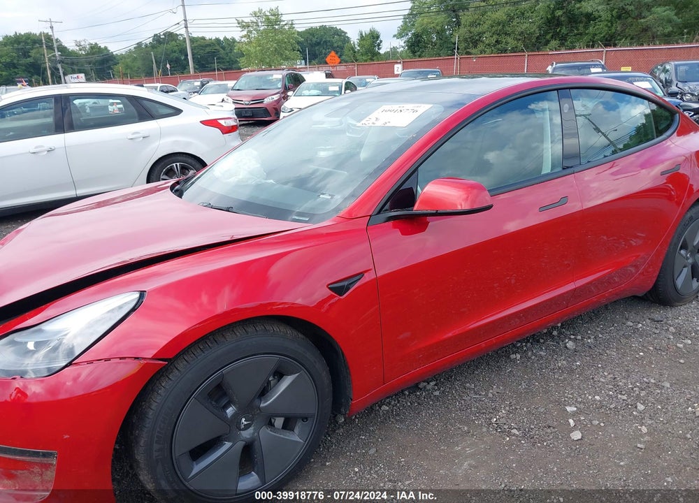 2023 TESLA MODEL 3 REAR-WHEEL DRIVE VIN: 5YJ3E1EA3PF674760
