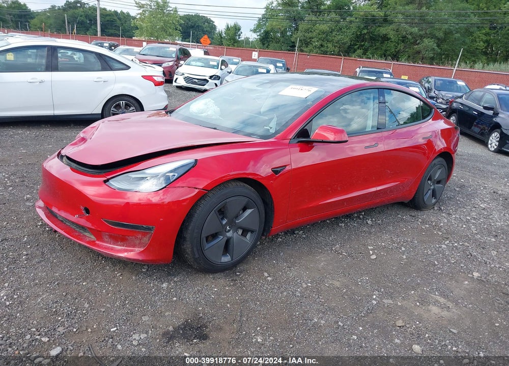 2023 TESLA MODEL 3 REAR-WHEEL DRIVE VIN: 5YJ3E1EA3PF674760