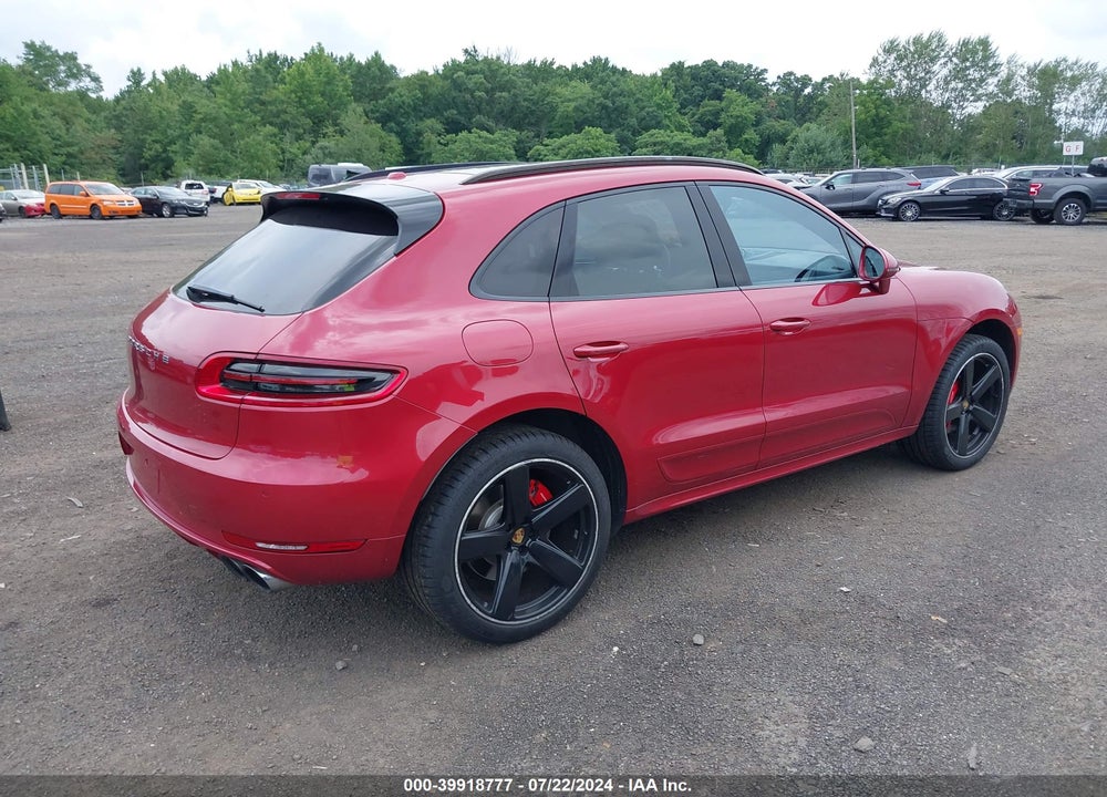 2016 PORSCHE MACAN TURBO VIN: WP1AF2A59GLB91725