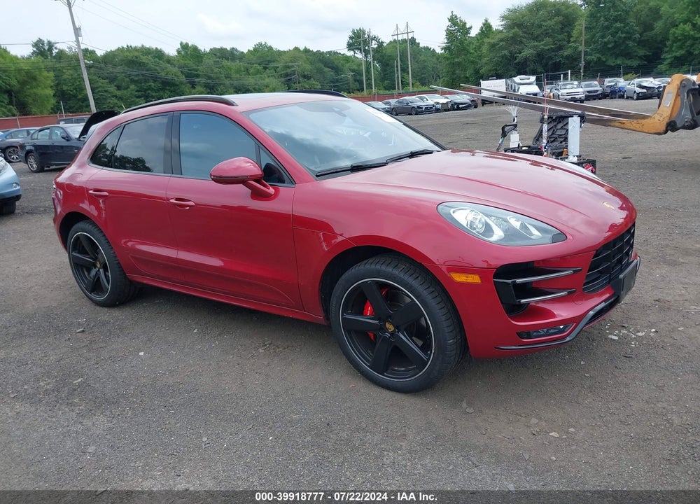 2016 PORSCHE MACAN TURBO VIN: WP1AF2A59GLB91725