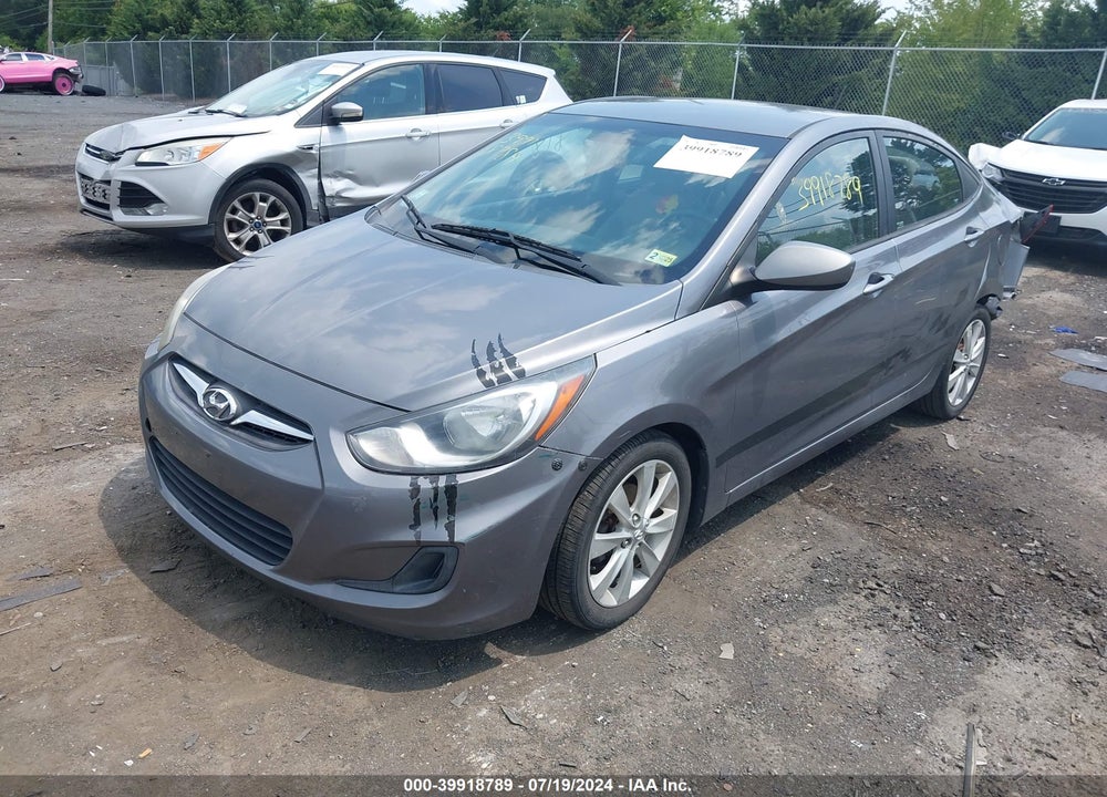 2013 HYUNDAI ACCENT GLS VIN: KMHCT4AE1DU491470
