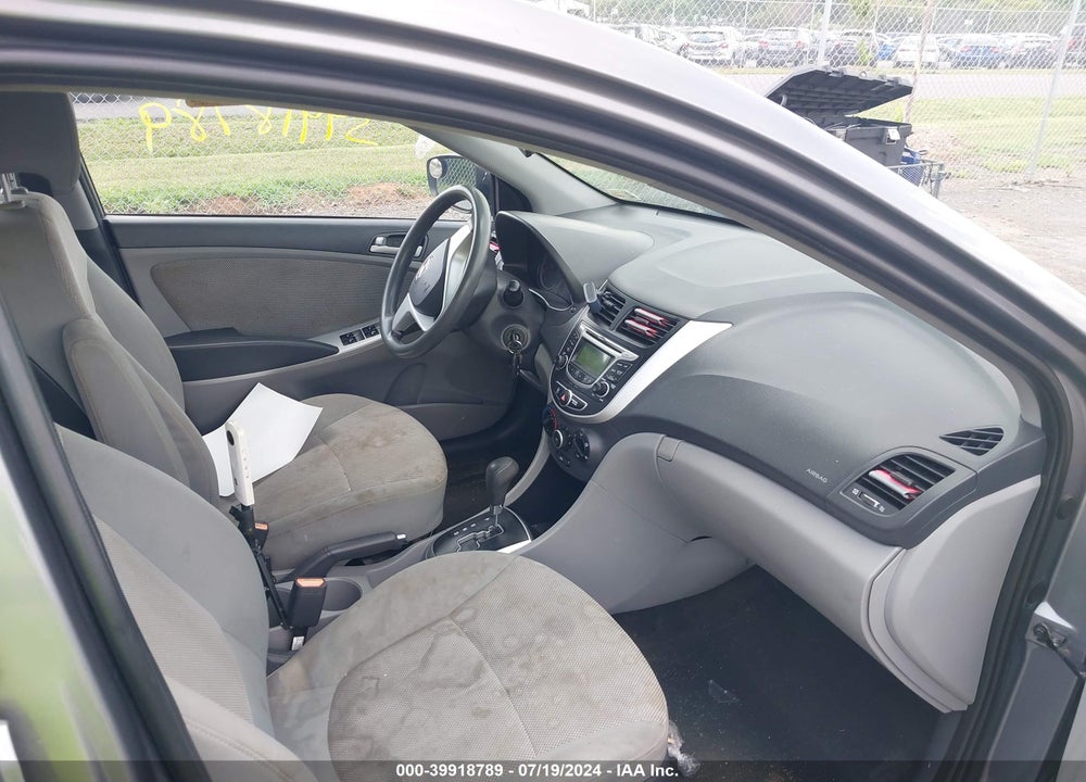 2013 HYUNDAI ACCENT GLS VIN: KMHCT4AE1DU491470