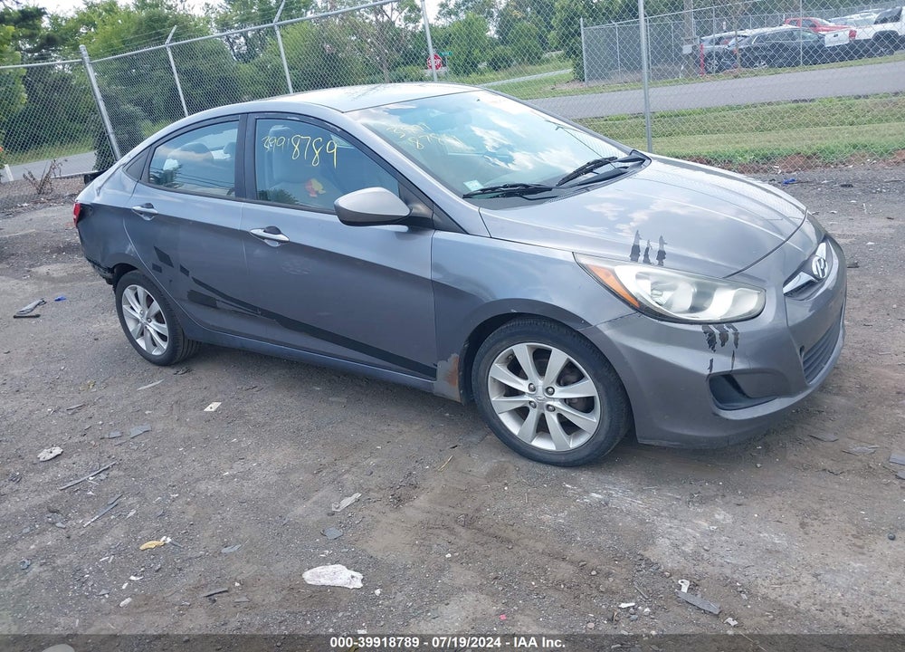 2013 HYUNDAI ACCENT GLS VIN: KMHCT4AE1DU491470
