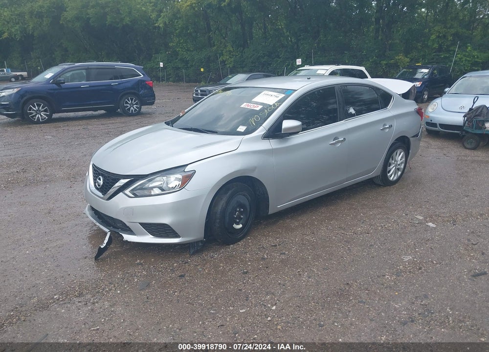 2019 NISSAN SENTRA SV VIN: 3N1AB7AP6KY312533