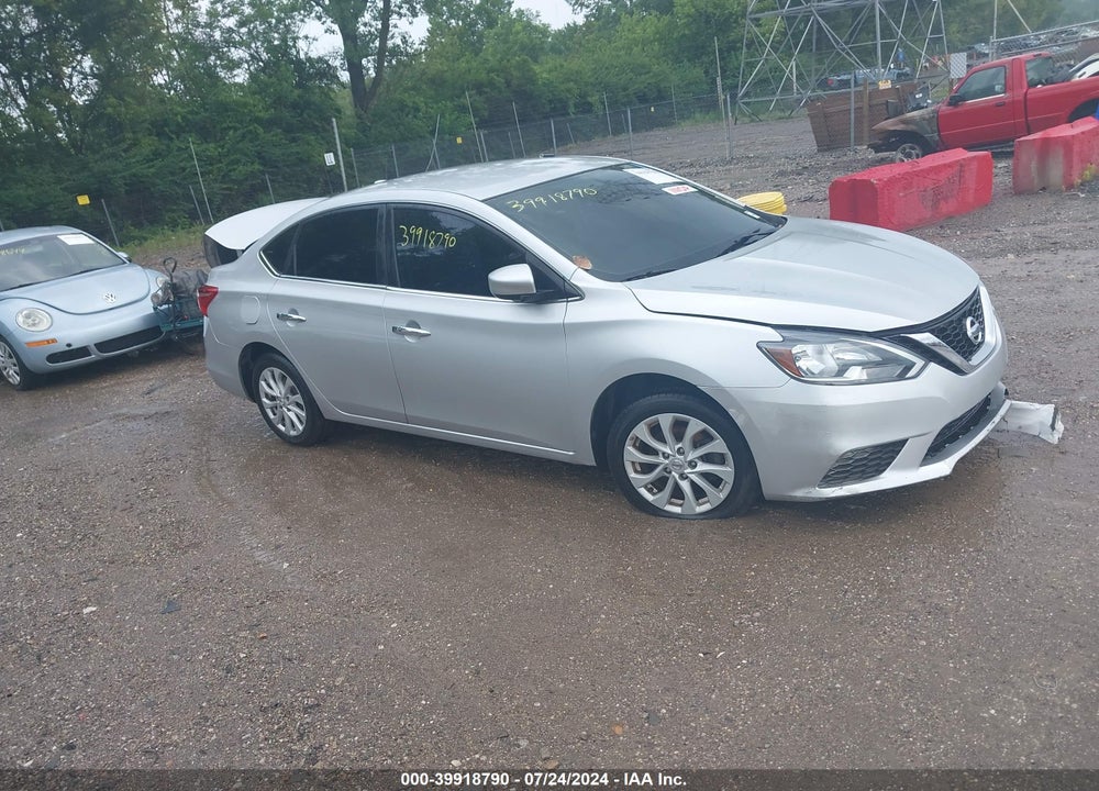 2019 NISSAN SENTRA SV VIN: 3N1AB7AP6KY312533