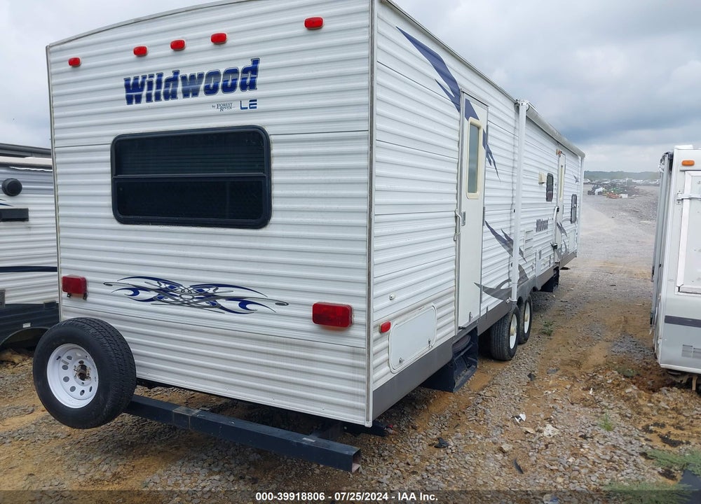 2009 FOREST RIVER CAMPER TRLR VIN: 4X4TWDM289A243474