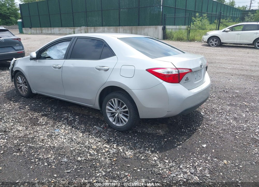 2014 TOYOTA COROLLA LE PLUS VIN: 2T1BURHE8EC022116