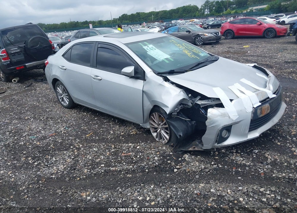 2014 TOYOTA COROLLA LE PLUS VIN: 2T1BURHE8EC022116