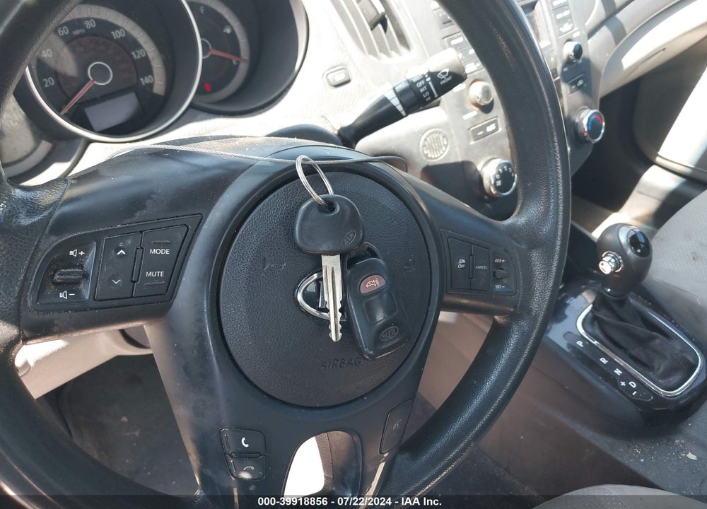2012 KIA FORTE EX VIN: KNAFU4A29C5560240