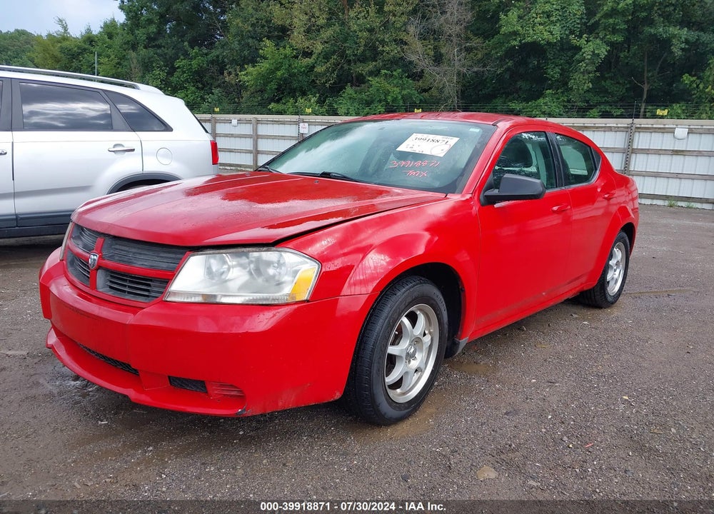 2009 DODGE AVENGER VIN: 1B3LC46B09N568836