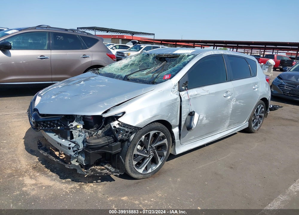 2018 TOYOTA COROLLA IM VIN: JTNKARJEXJJ562306
