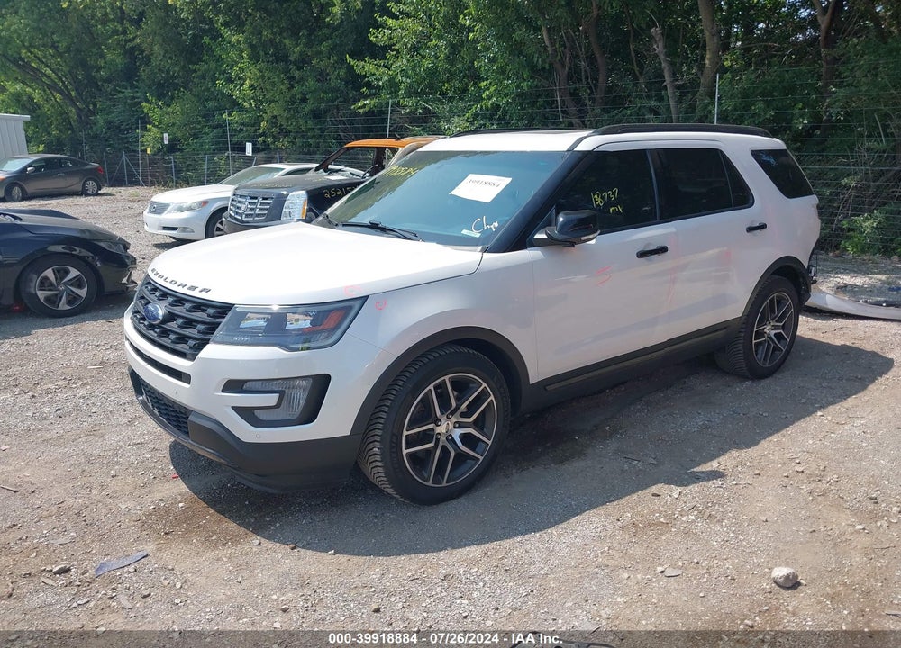 2017 FORD EXPLORER SPORT VIN: 1FM5K8GT7HGA67823
