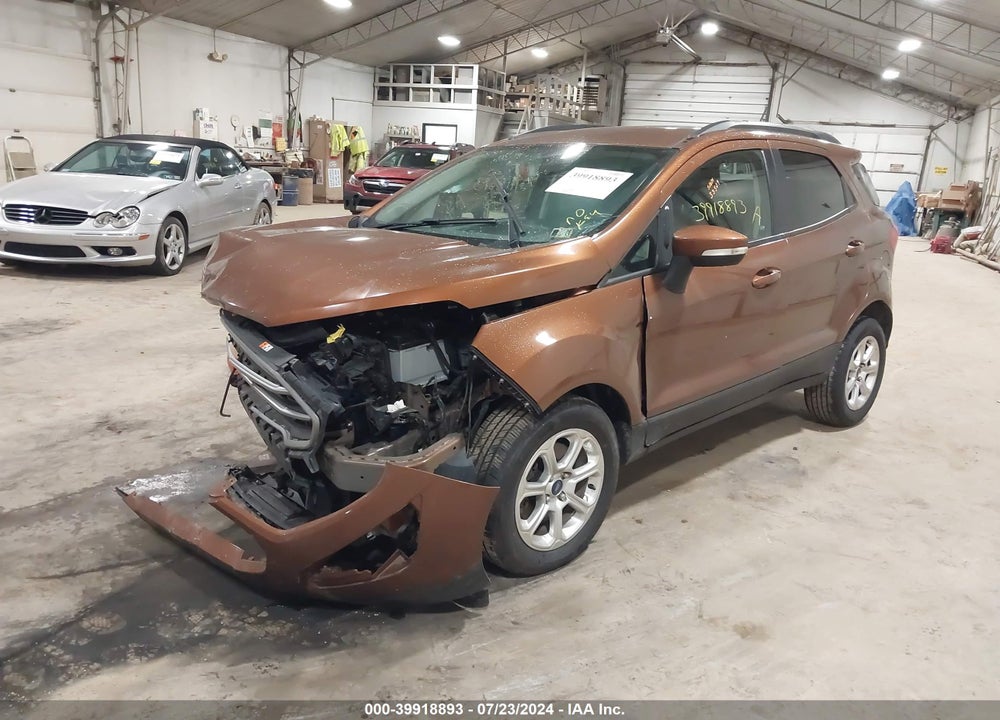 2019 FORD ECOSPORT SE VIN: MAJ3S2GE2KC275204