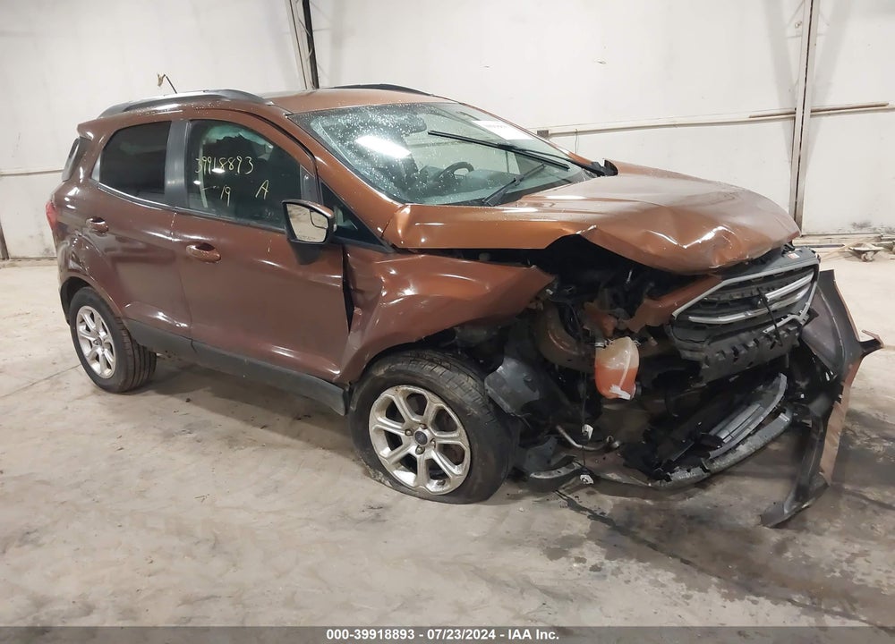 2019 FORD ECOSPORT SE VIN: MAJ3S2GE2KC275204