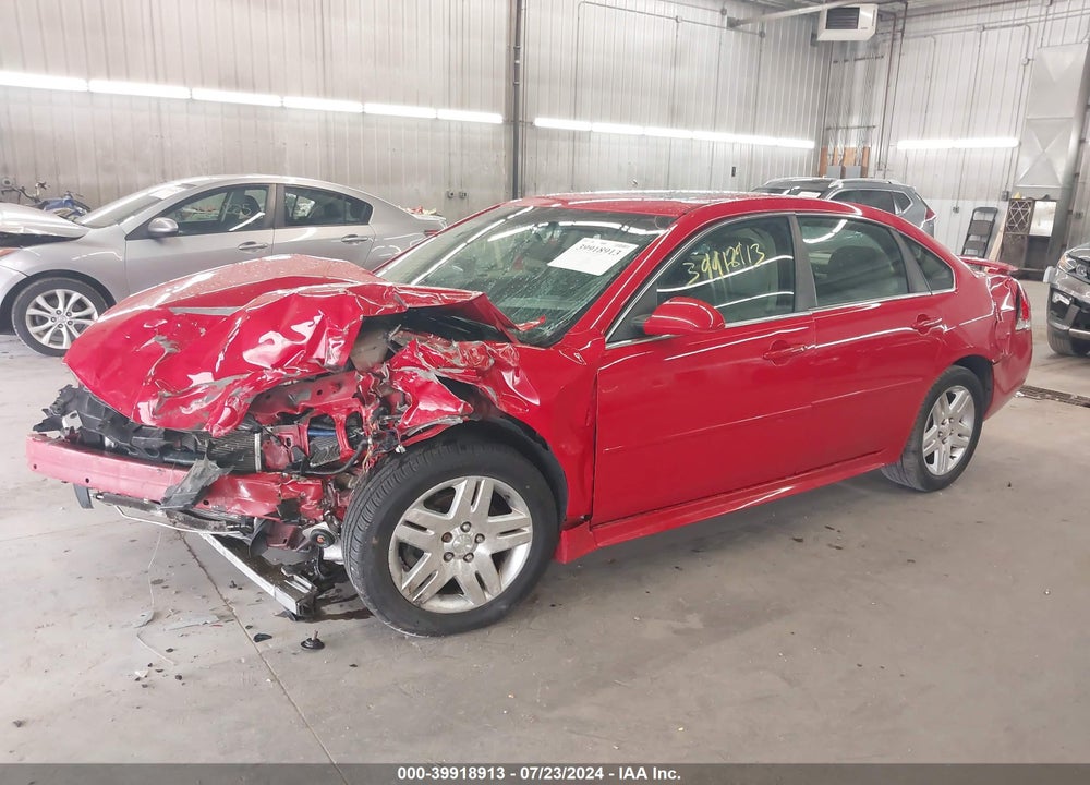 2013 CHEVROLET IMPALA LT VIN: 2G1WG5E35D1183341