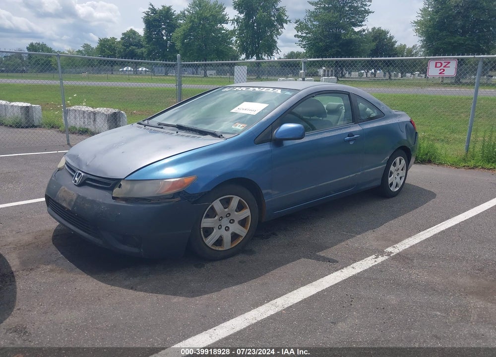 2008 HONDA CIVIC LX VIN: 2HGFG12608H509270