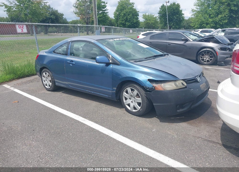 2008 HONDA CIVIC LX VIN: 2HGFG12608H509270