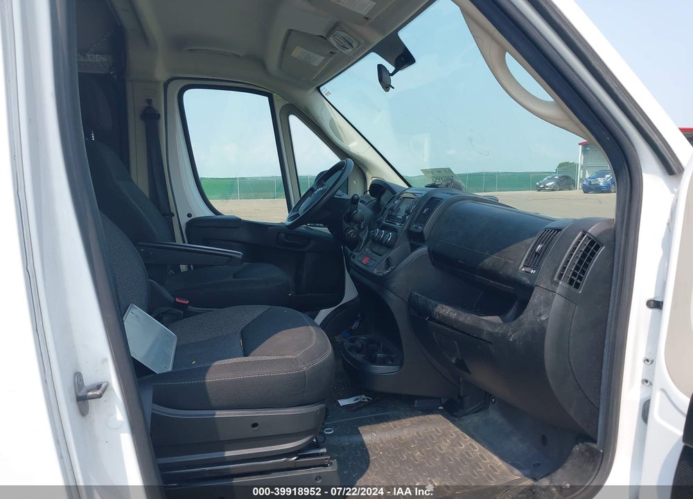 2019 RAM PROMASTER 1500 HIGH ROOF 136 WB VIN: 3C6TRVBG6KE550069
