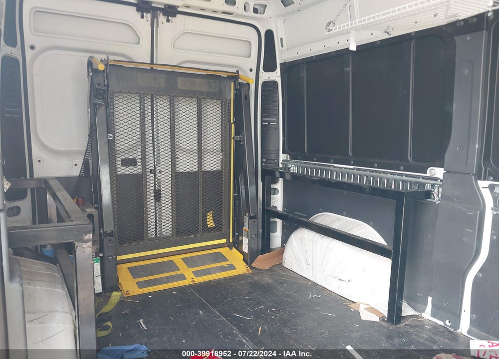 2019 RAM PROMASTER 1500 HIGH ROOF 136 WB VIN: 3C6TRVBG6KE550069