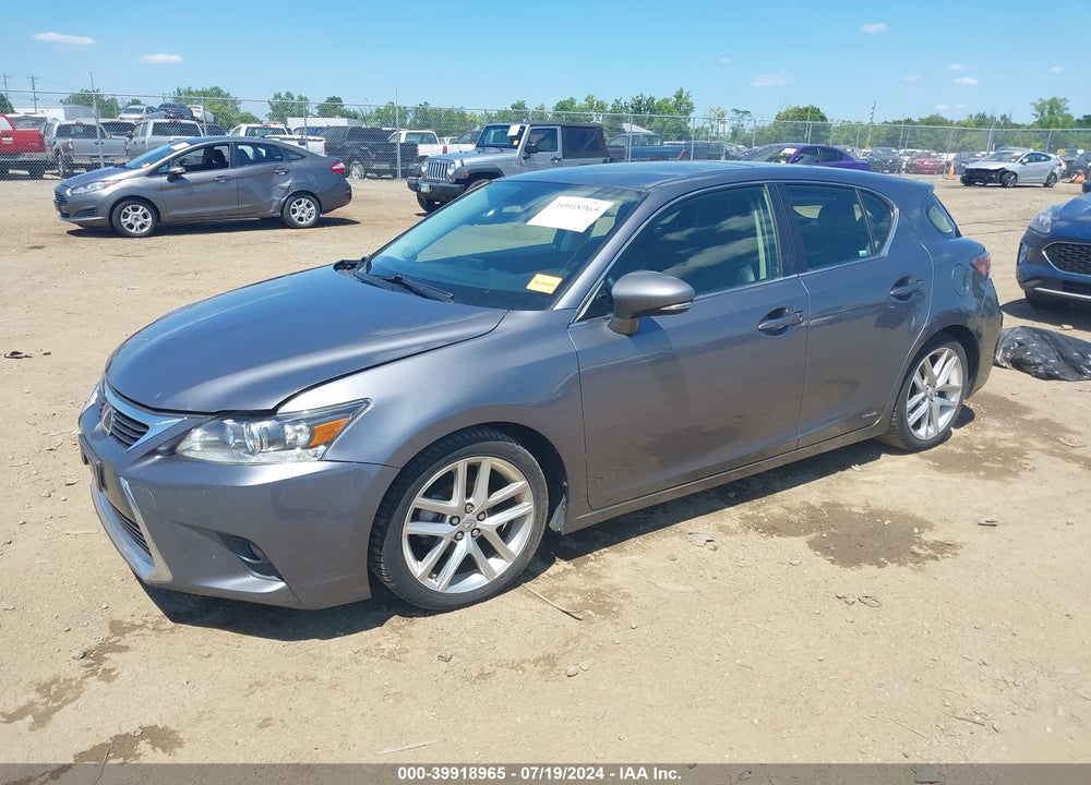 2016 LEXUS CT 200H VIN: JTHKD5BH3G2254067