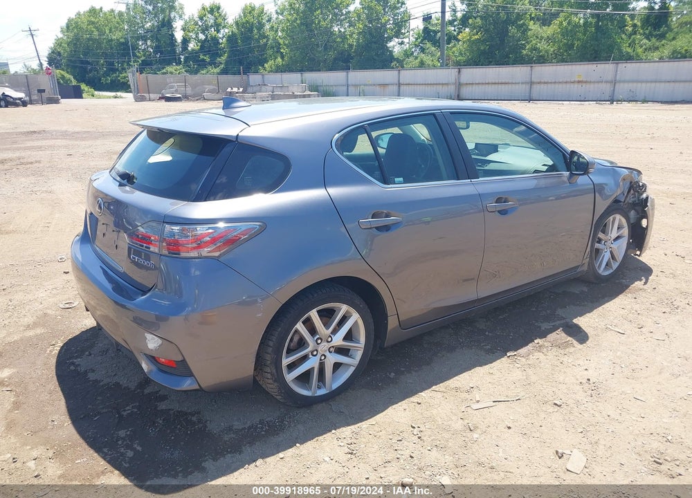 2016 LEXUS CT 200H VIN: JTHKD5BH3G2254067