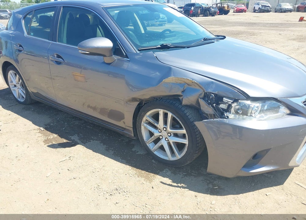 2016 LEXUS CT 200H VIN: JTHKD5BH3G2254067