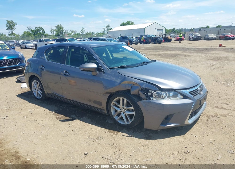 2016 LEXUS CT 200H VIN: JTHKD5BH3G2254067