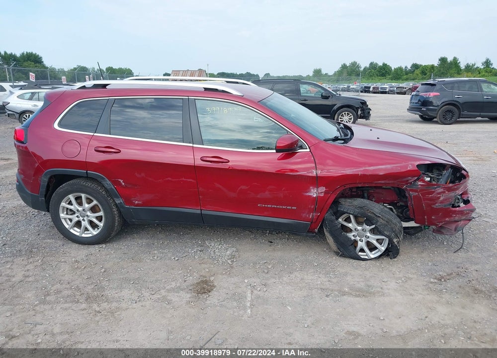 2017 JEEP CHEROKEE LATITUDE 4X4 VIN: 1C4PJMCB1HW634149