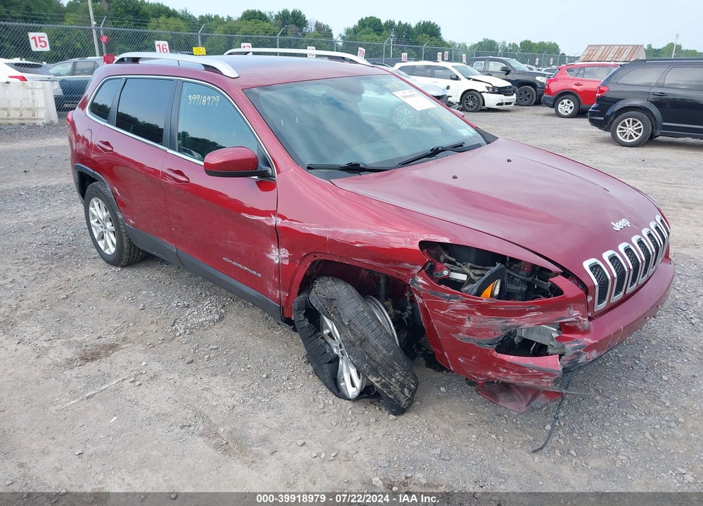 2017 JEEP CHEROKEE LATITUDE 4X4 VIN: 1C4PJMCB1HW634149