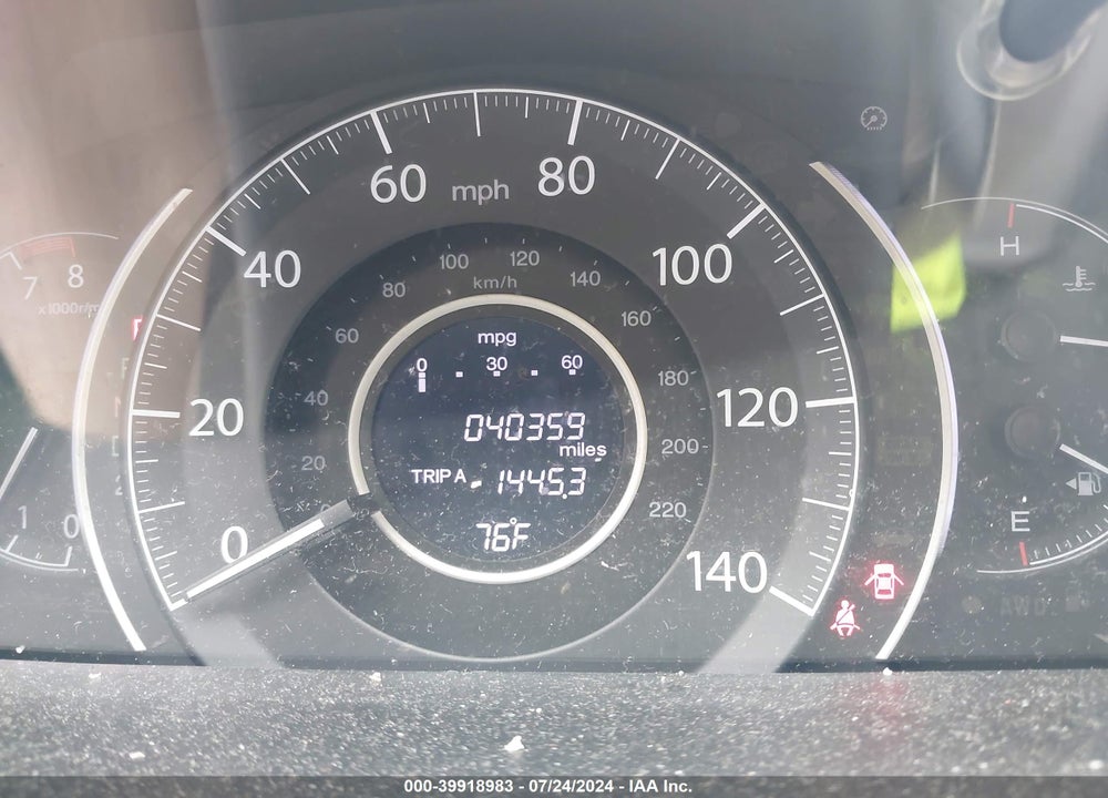2014 HONDA CR-V LX VIN: 2HKRM4H37EH721928