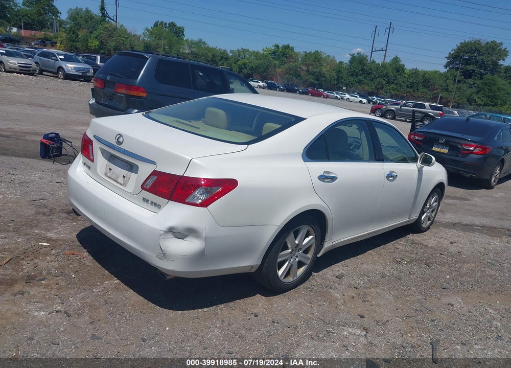 2008 LEXUS ES 350 VIN: JTHBJ46G182274100