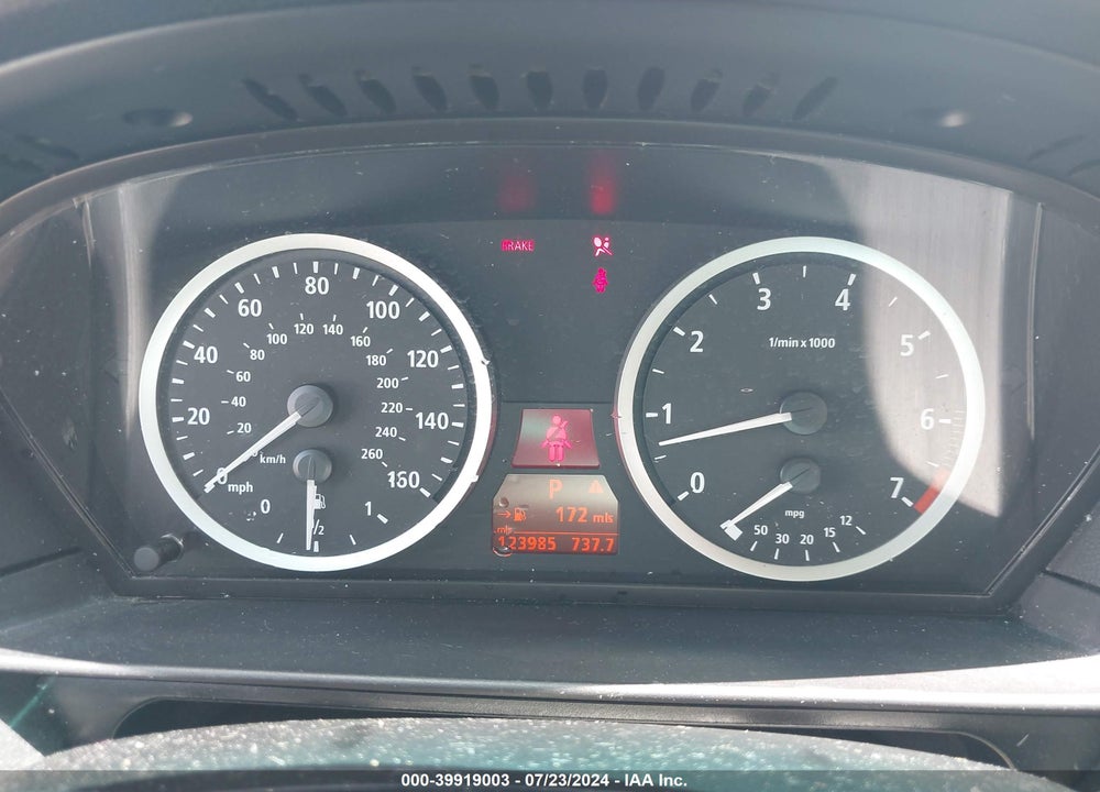 2004 BMW 525I VIN: WBANA53594B850062