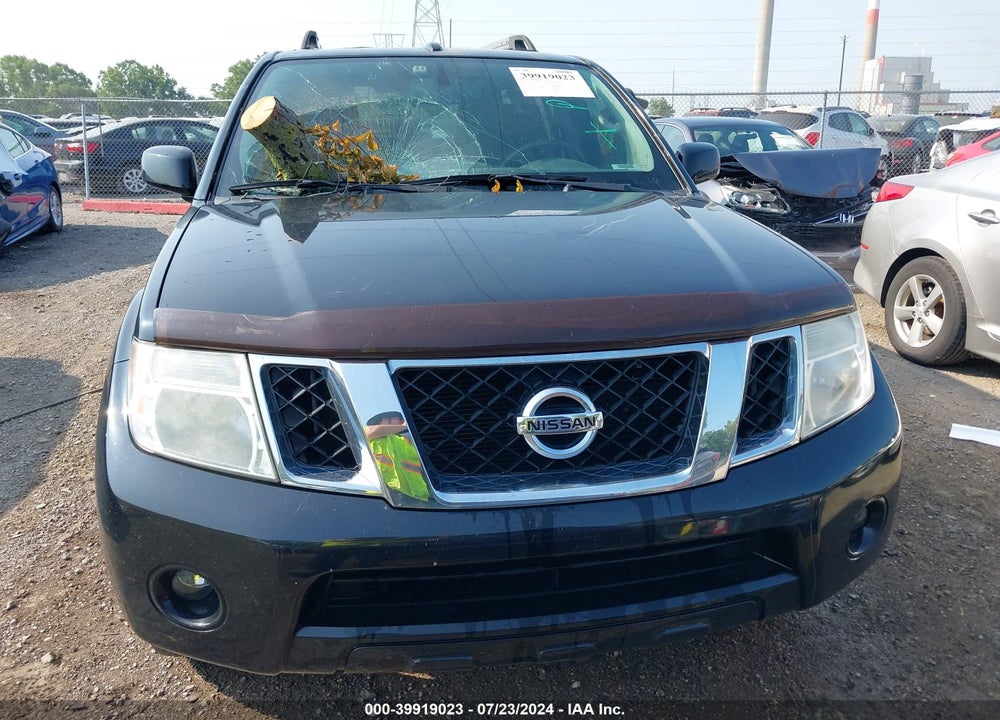 2012 NISSAN PATHFINDER SILVER VIN: 5N1AR1NB7CC636732
