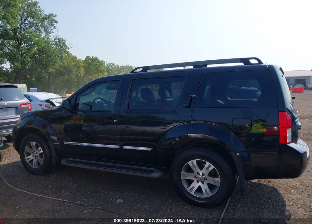 2012 NISSAN PATHFINDER SILVER VIN: 5N1AR1NB7CC636732