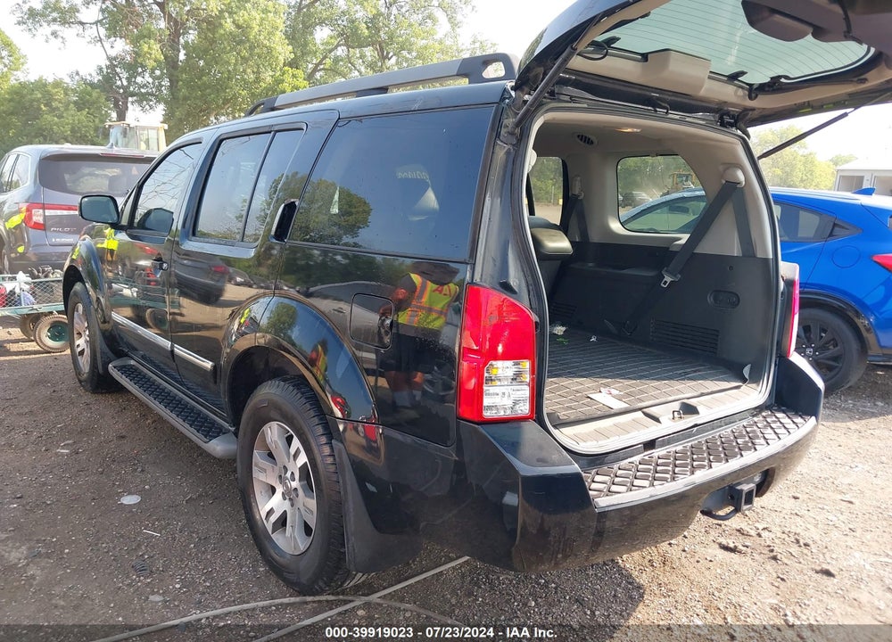 2012 NISSAN PATHFINDER SILVER VIN: 5N1AR1NB7CC636732