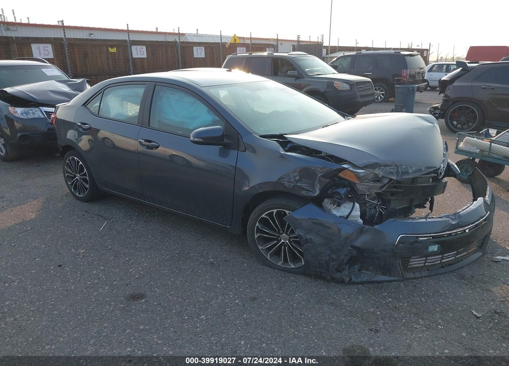 2015 TOYOTA COROLLA S PLUS VIN: 2T1BURHE3FC374912