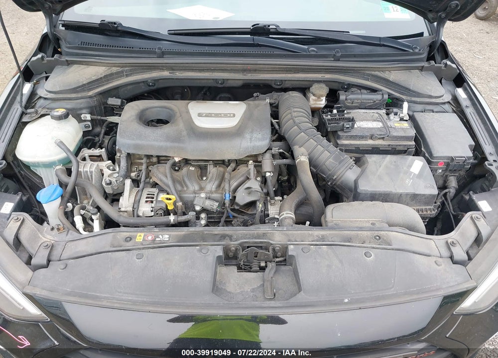 2018 HYUNDAI ELANTRA SPORT VIN: KMHD04LB6JU590233