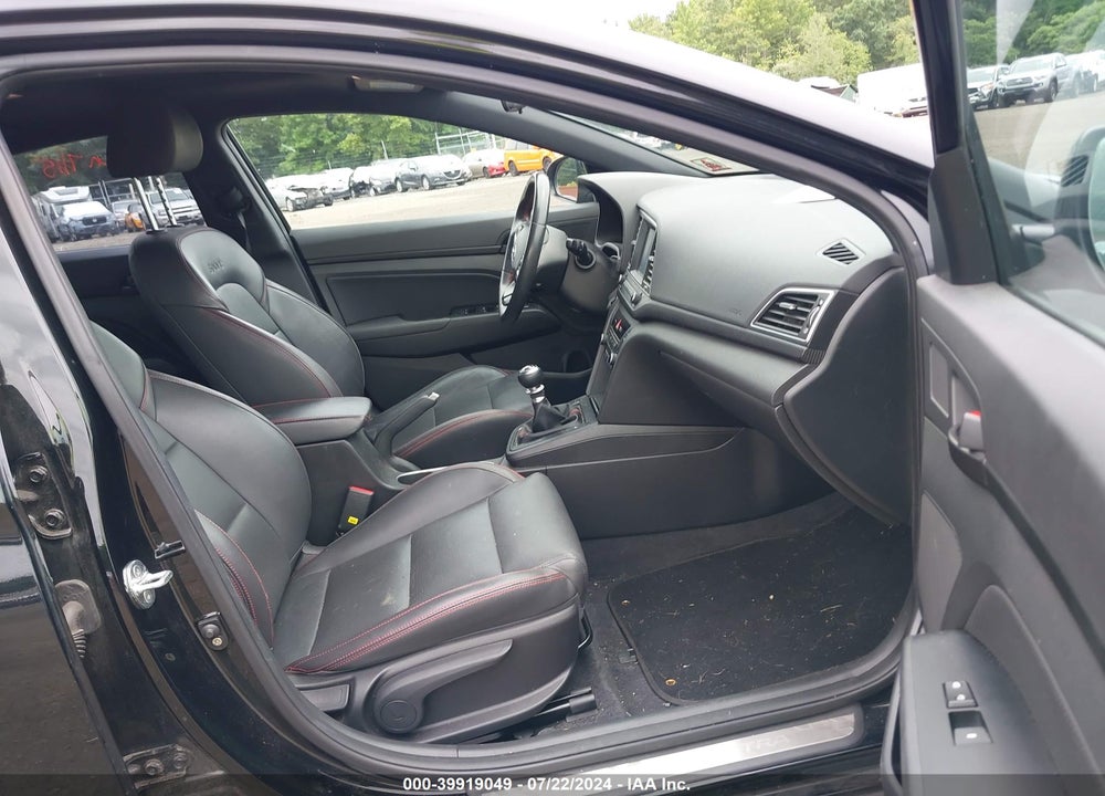 2018 HYUNDAI ELANTRA SPORT VIN: KMHD04LB6JU590233