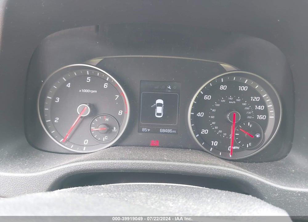 2018 HYUNDAI ELANTRA SPORT VIN: KMHD04LB6JU590233