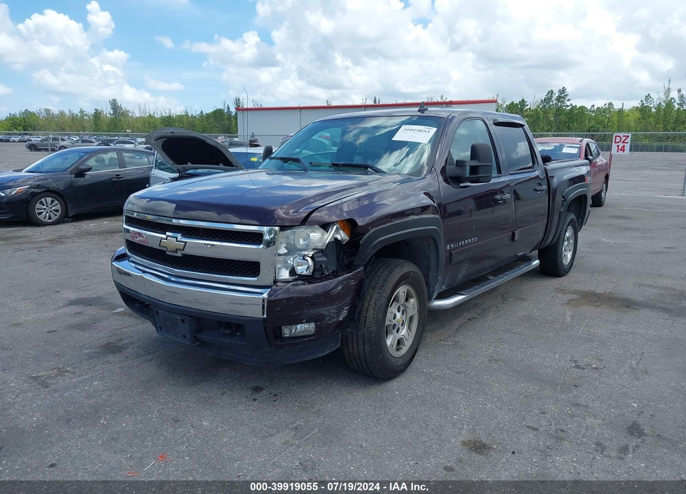 2008 CHEVROLET SILVERADO 1500 LT1 VIN: 2GCEK13M381184337