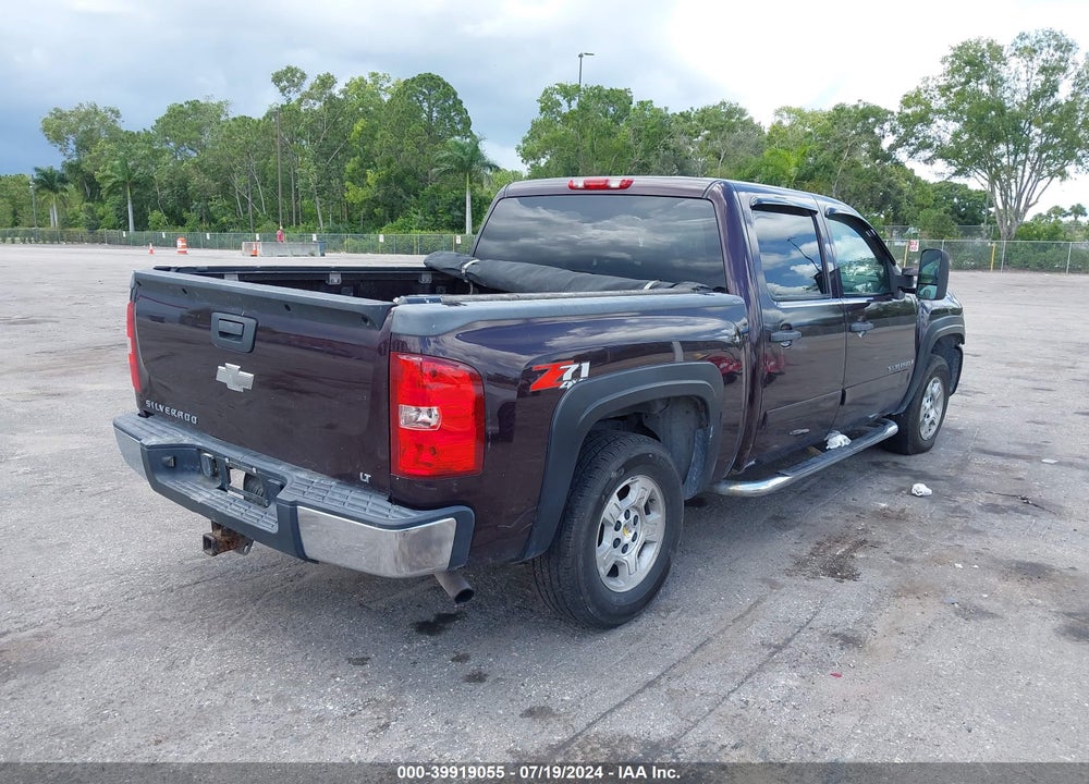 2008 CHEVROLET SILVERADO 1500 LT1 VIN: 2GCEK13M381184337