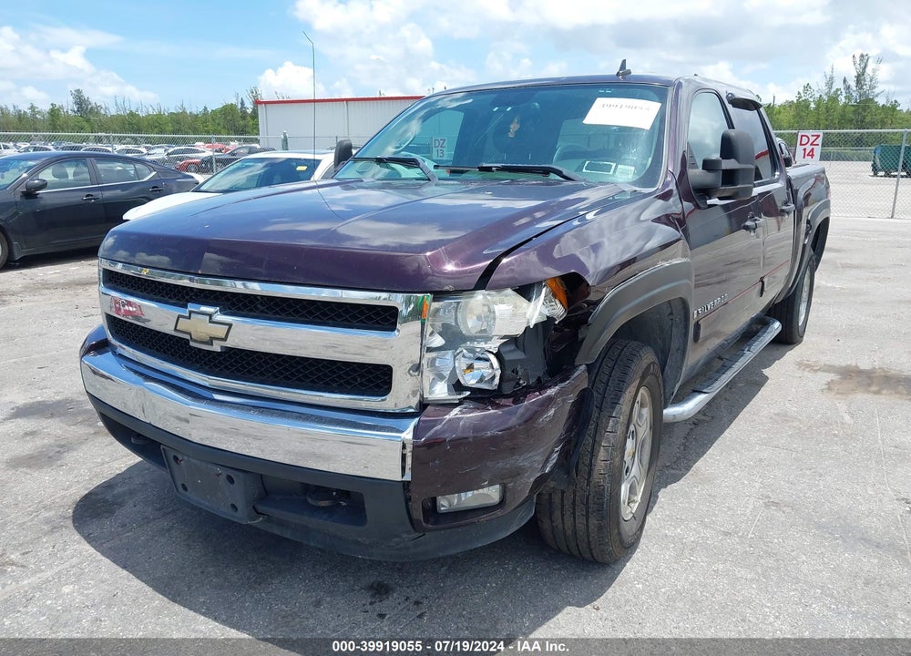 2008 CHEVROLET SILVERADO 1500 LT1 VIN: 2GCEK13M381184337