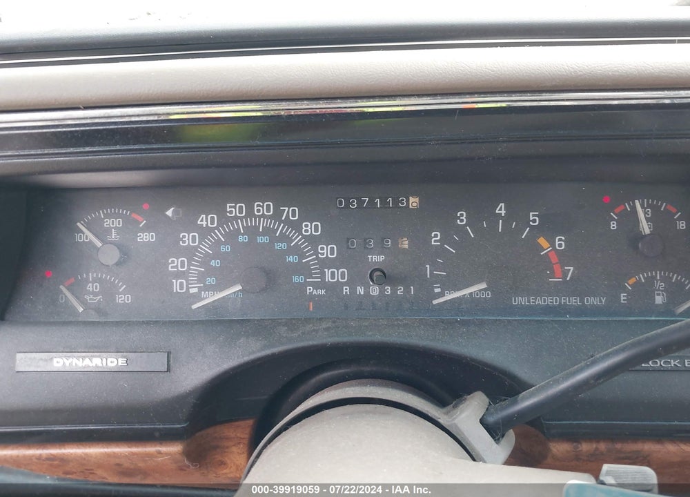 1996 BUICK LESABRE VIN: 1G4HP52KXTH412938